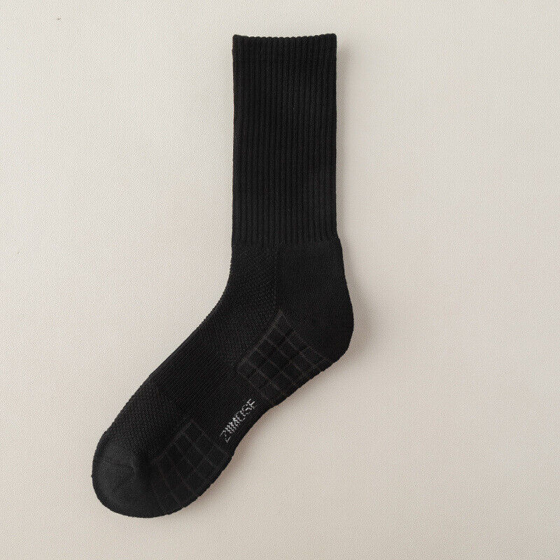 velvet mid-tube men's cotton socks, view 3 - MRSLM