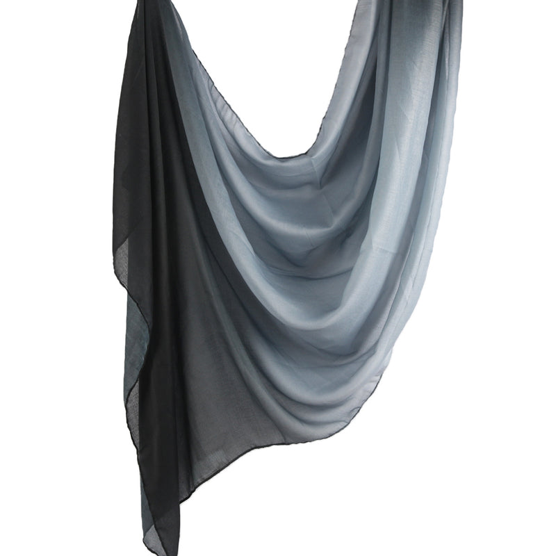 Thin gradient scarf for women, view 12 - MRSLM