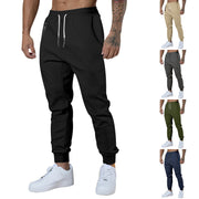 men's drawstring sports trousers, view 3 - MRSLM
