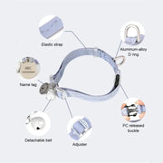 adjustable cat and small dog collar, view 8 - MRSLM