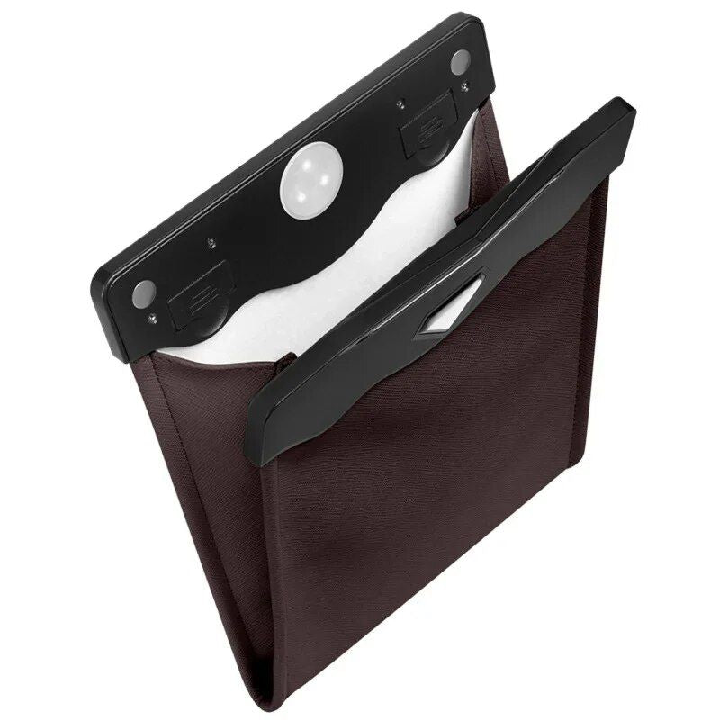 foldable front-row car trash can, view 3 - MRSLM