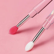 soft silicone eyeshadow and lip applicator brush, view 8 - MRSLM