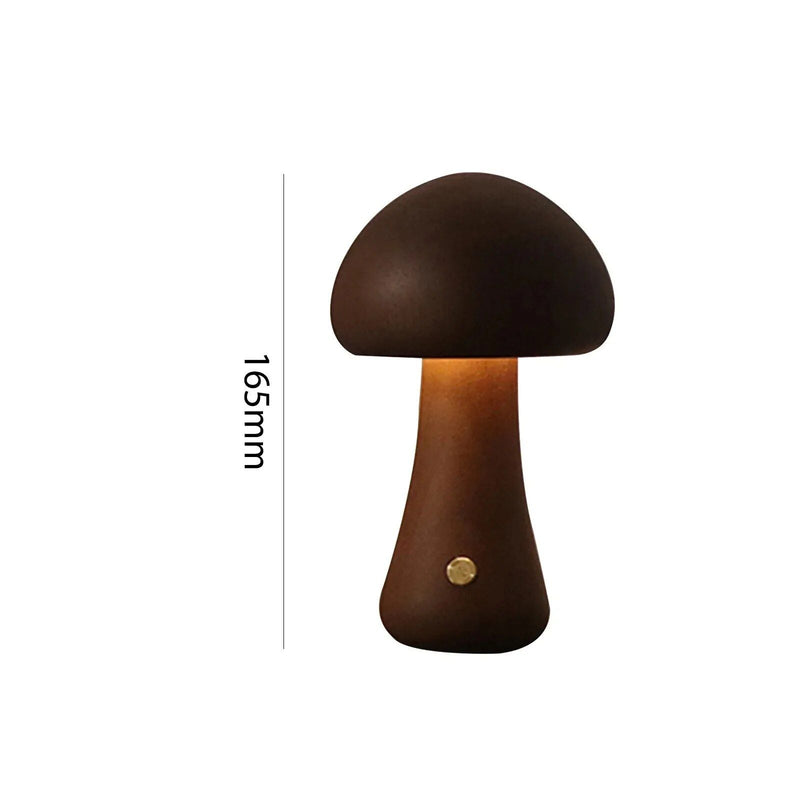led mushroom night light, view 9 - MRSLM
