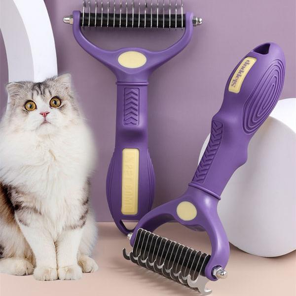 dog deshedding brush - MRSLM