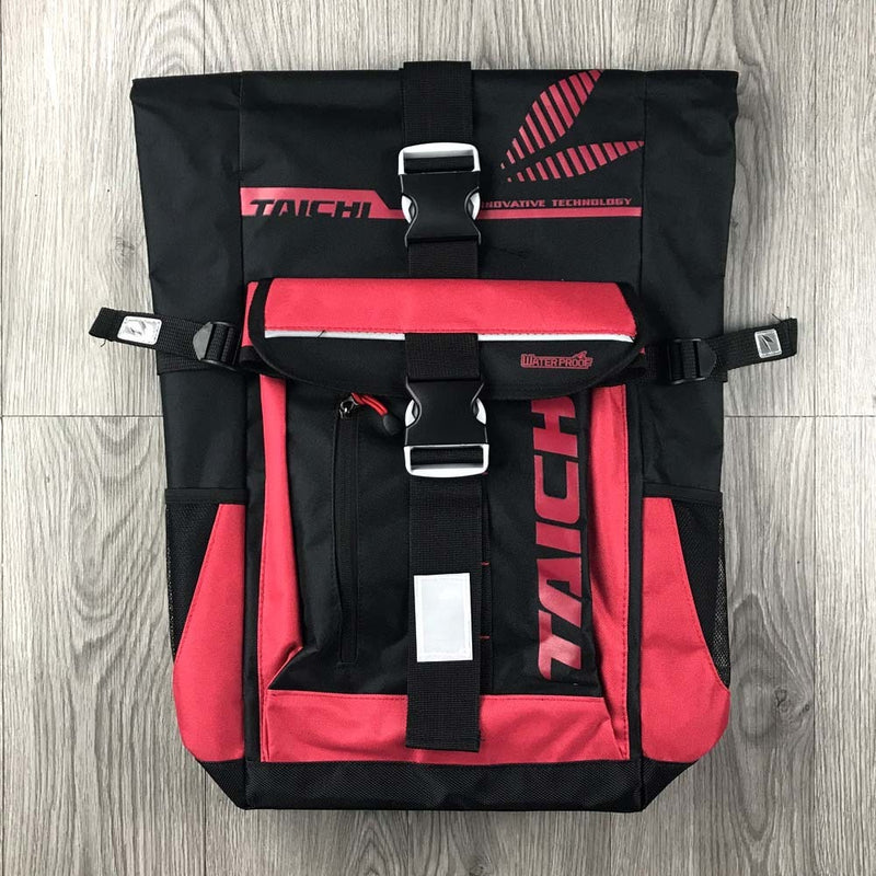 motorcycle waterproof backpack, view 3 - MRSLM
