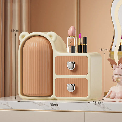 360° rotating makeup brush holder, view 4 - MRSLM