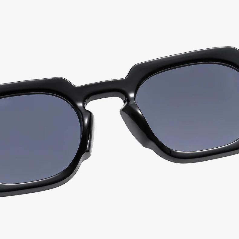 vintage square sunglasses with UV400 lenses, view 14 - MRSLM
