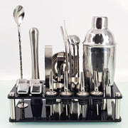 stainless steel acrylic wine mixing tool set, view 5 - MRSLM