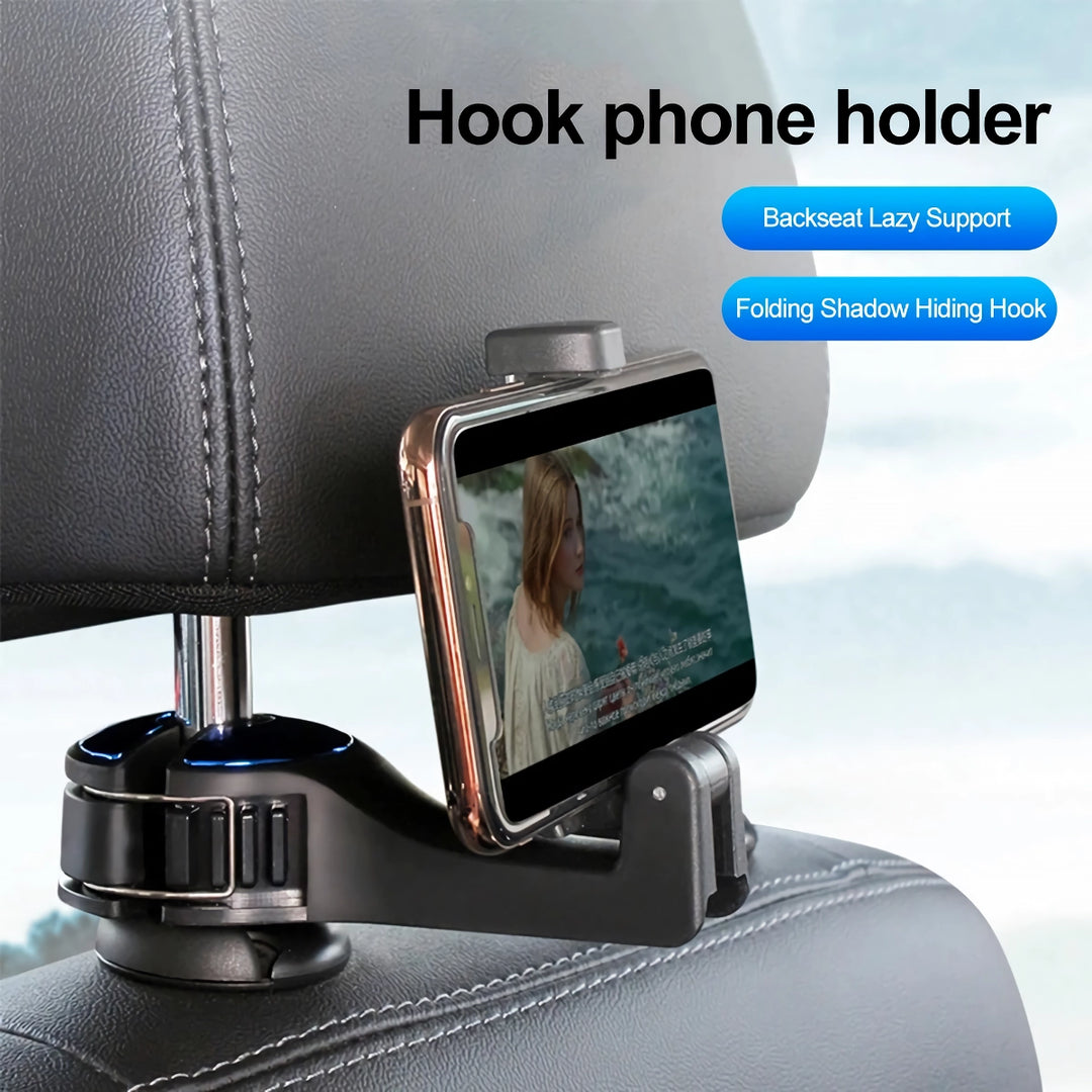 Universal Multi-Function Car Hook & Phone Holder