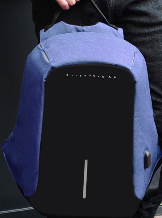 custom Oxford cloth backpack, view 6 - MRSLM