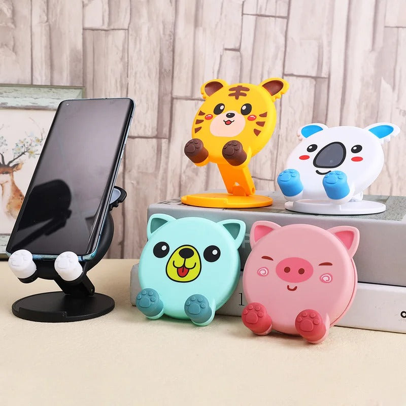 cute foldable phone and tablet stand - MRSLM