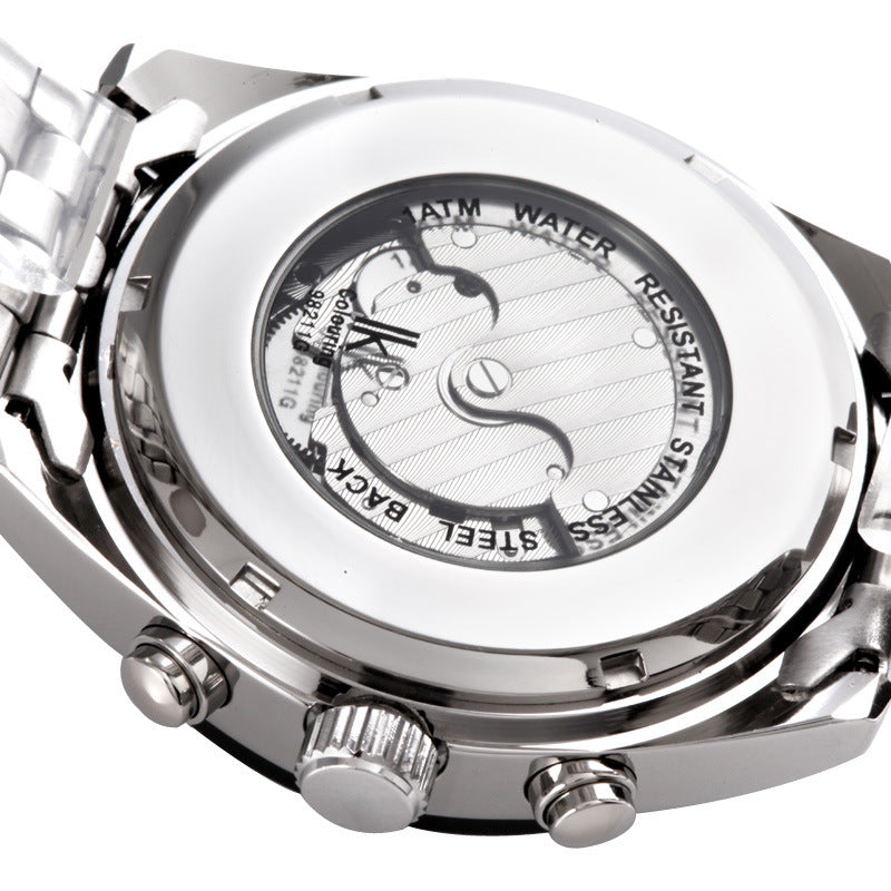 men's automatic luminous calendar watch, view 6 - MRSLM