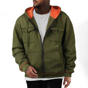 men's zipper sweater, view 4 - MRSLM