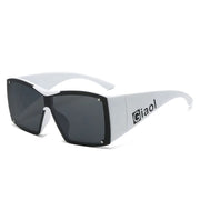 oversized square sunglasses, view 6 - MRSLM
