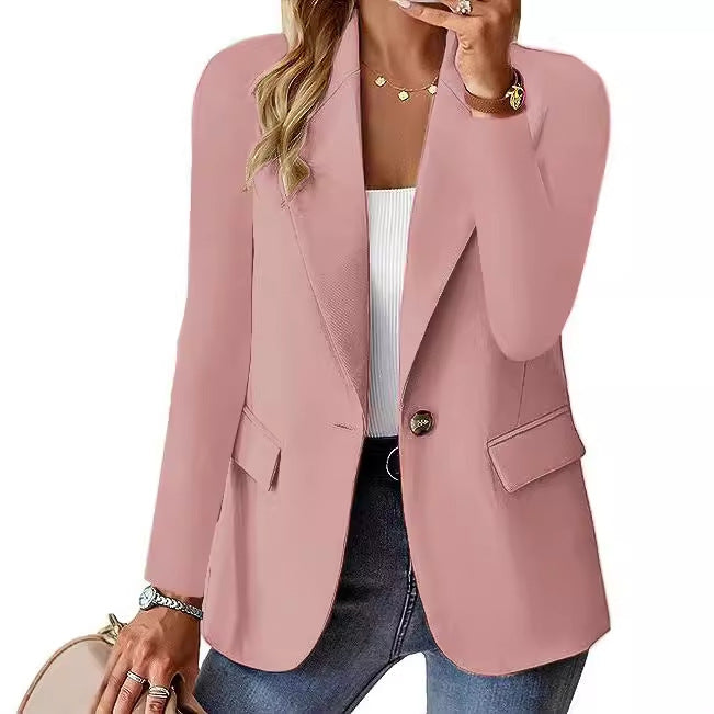 Women's casual blazer jacket, view 6 - MRSLM