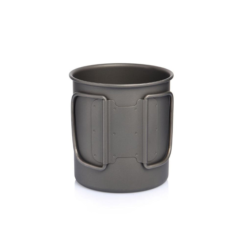 camping titanium cup with lid, view 9 - MRSLM