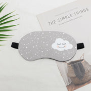 adjustable cotton silk sleep mask, view 4 - MRSLM