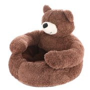 Ultra soft semi-enclosed pet bed, view 4 - MRSLM