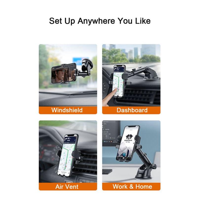 360 universal car phone holder, view 8 - MRSLM