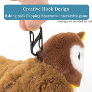 Interactive chirping sparrow cat toy, view 8 - MRSLM