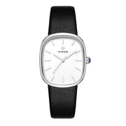 leather quartz bracelet watch for women, view 8 - MRSLM