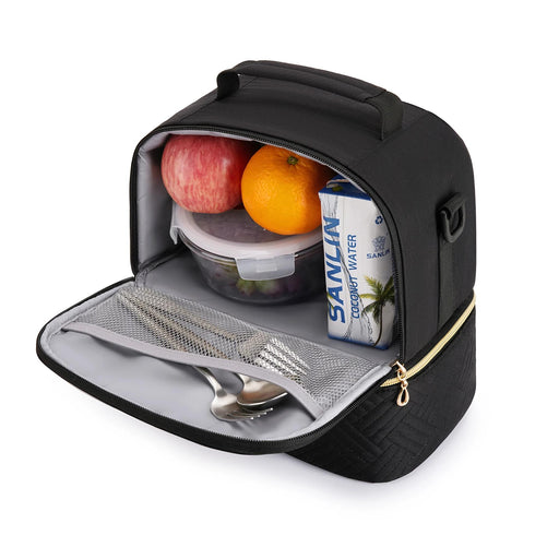 double-decker insulated lunch bag - MRSLM