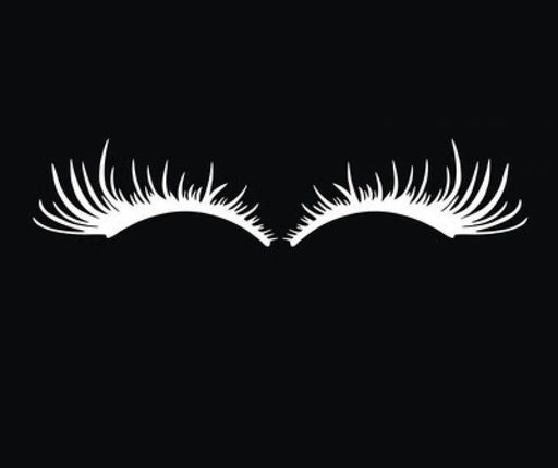 reflective car headlight eyebrow stickers, view 4 - MRSLM