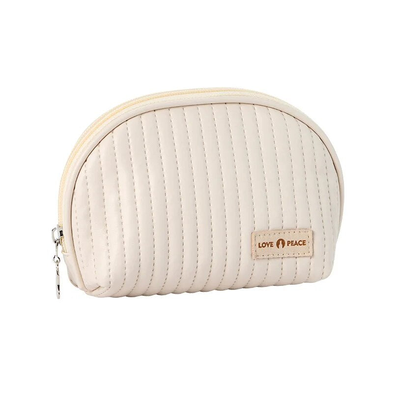 compact shell cosmetic bag, view 7 - MRSLM