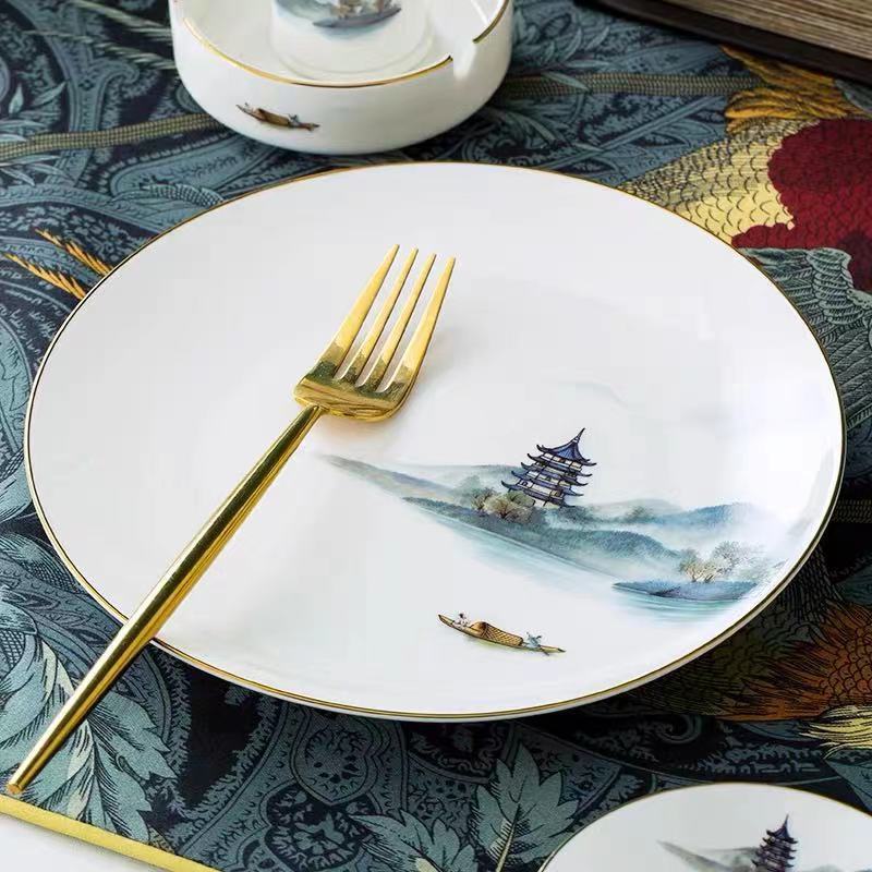 new chinese ceramic tableware set, view 5 - MRSLM