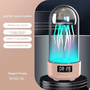 mini jellyfish bluetooth speaker with lamp, view 2 - MRSLM