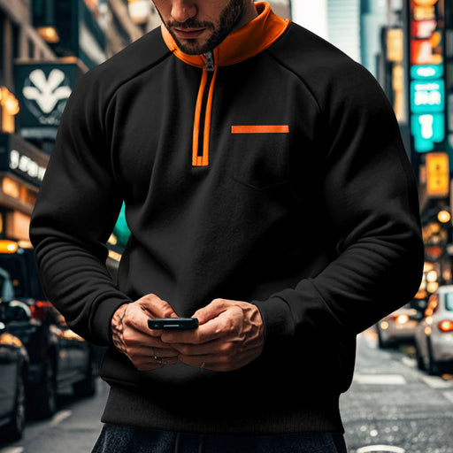 Men's brushed sports hoodie - MRSLM