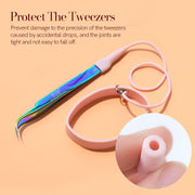 Soft silica gel tweezers protector, view 2 - MRSLM