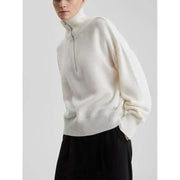 turtleneck knitted sweater, view 8 - MRSLM