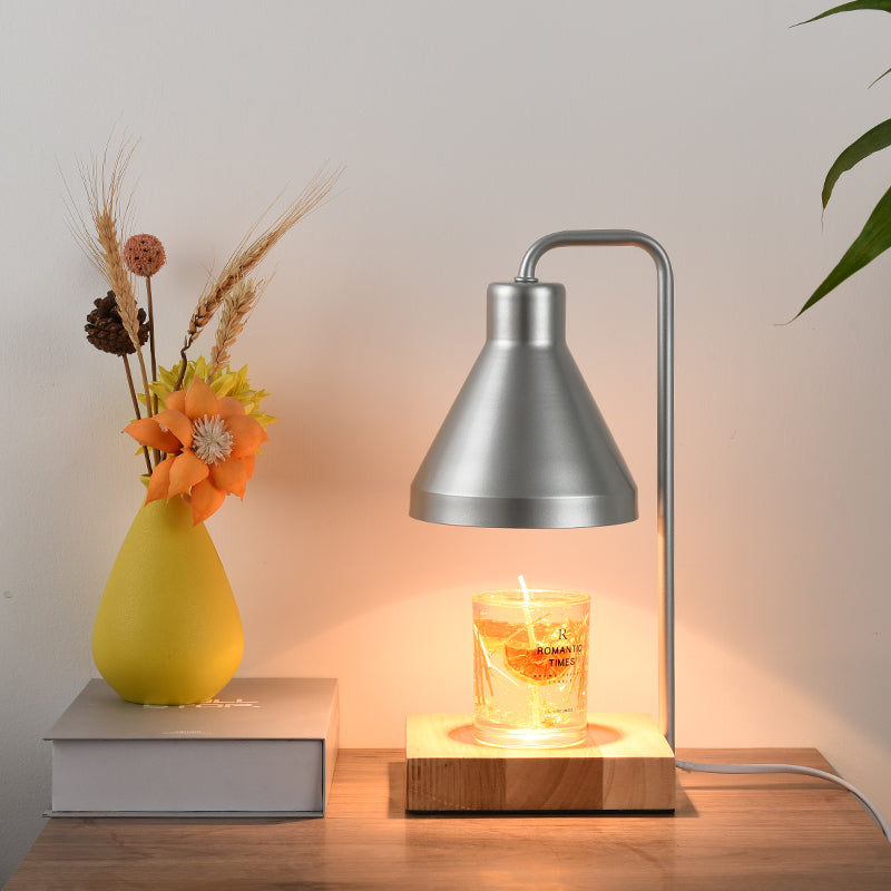 nordic candle warmer table lamp, view 4 - MRSLM