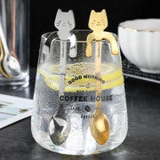Cat-shaped stainless steel teaspoon - MRSLM