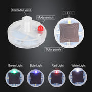 Solar-powered LED car wheel lights, view 6 - MRSLM