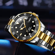 Men's steel belt mechanical watch, view 2 - MRSLM