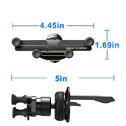 gravity alloy car phone holder, view 10 - MRSLM
