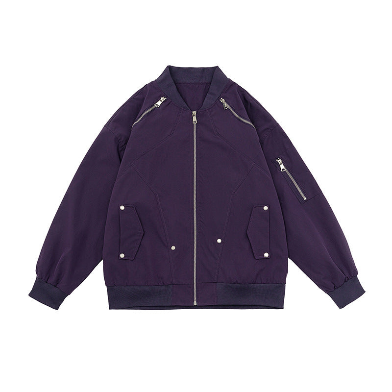 Men's American street workwear jacket, view 6 - MRSLM