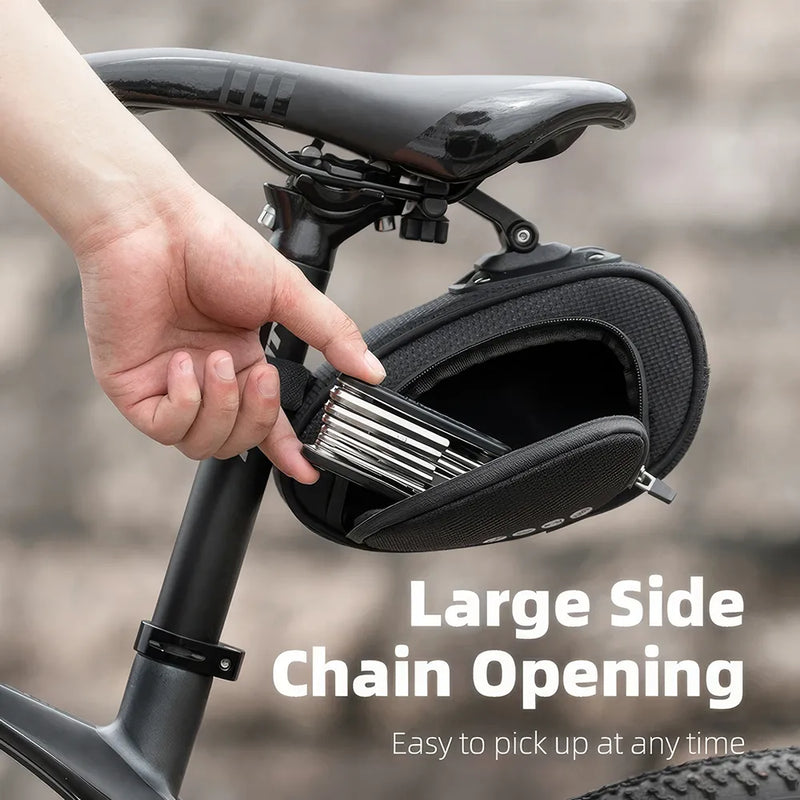 bicycle saddle bag, view 7 - MRSLM