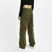 army green cargo pants, view 5 - MRSLM