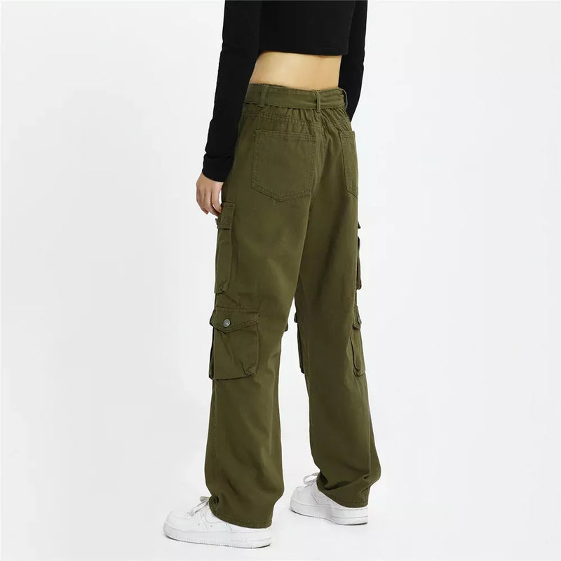 army green cargo pants, view 5 - MRSLM