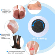 rechargeable electric foot file, view 2 - MRSLM