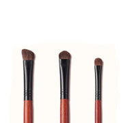 3-piece horse hair eyeshadow brush set - MRSLM