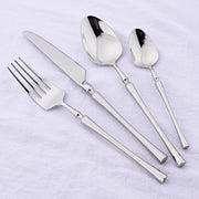 mirror stainless steel dinnerware set, view 3 - MRSLM