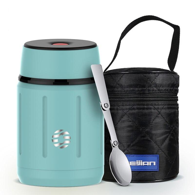 Vacuum insulated stainless steel lunch box, view 6 - MRSLM