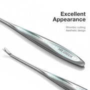 stainless steel cuticle pusher, view 3 - MRSLM