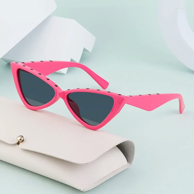 rivet cat eye sunglasses - MRSLM