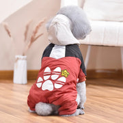 warm windproof dog jacket overalls, view 4 - MRSLM