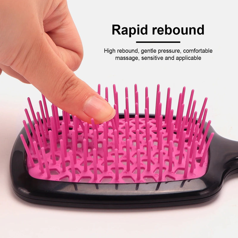 wide teeth air cushion massage comb, view 10 - MRSLM